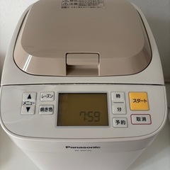 Panasonic ホームベーカリーの画像