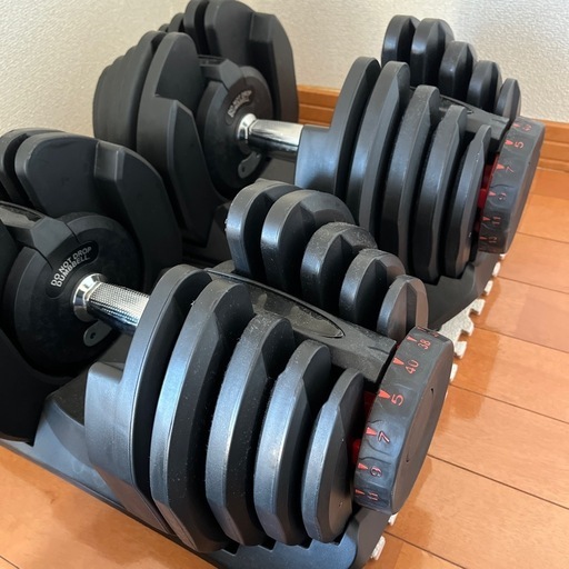 40kg可変式ダンベル（重量調整タイプ）