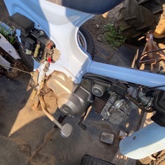 カブ部品取り カスタムベース  リトルカブ4速セル付きの画像