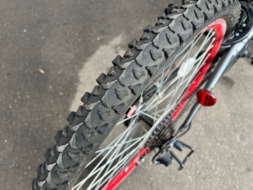 【販売者決まりました】自転車　22インチ　6速　車庫保管