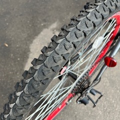 自転車　22インチ　6速　車庫保管の画像