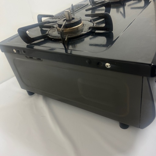 Rinnai - 【中古】本体のみ リンナイ ガステーブル 右強火 LPガス用 【中古品】Rinnai リンナイ 2口ガスコンロ ガステーブル 都市ガス用2025年製 KG35NBKR