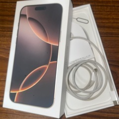 タイトル: iPhone 16 Pro Max 256GB ブラック - バッテリー 91%の画像