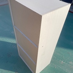 カラーボックス3段　 の画像