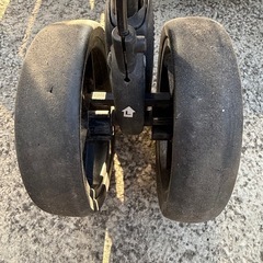 日本育児 タテ型2人乗りベビーカー  キンダーワゴン　デュオシティHOP2　グレーデニムの画像