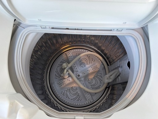 SHARP 電気洗濯乾燥機 ES-T5E5-KW.  5.5kg  0321-011