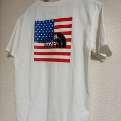 試着のみTHENORTHFACE国旗Tシャツの画像