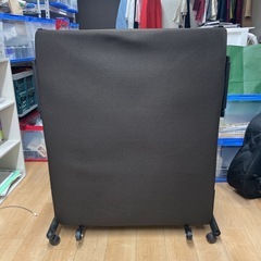 ニトリ　折りたたみベッド　レビン　ブラウン　シングルの画像