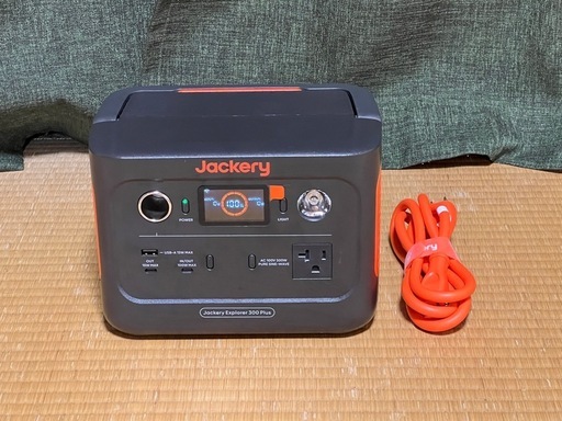 【値下げ】【Jackery】ポータブル電源 300 Plus