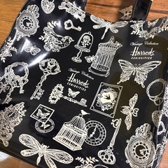 ハロッズA4バッグの画像