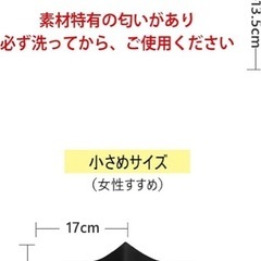 洗えるマスク　小さいサイズ　未使用の画像