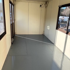 プレハブハウス　現場事務所　作業スペース　趣味の部屋
の画像
