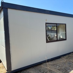 プレハブハウス　現場事務所　作業スペース　趣味の部屋
の画像