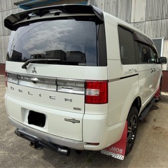 110万円　デリカ D5 4WD ディーゼル　車検付　乗って帰れます　見た目◎の画像