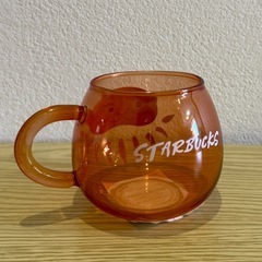 【 Starbucks スタバ】 耐熱グラスマグ　だるま　3点セット　新品未使用の画像