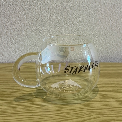 【 Starbucks スタバ】 耐熱グラスマグ　だるま　3点セット　新品未使用