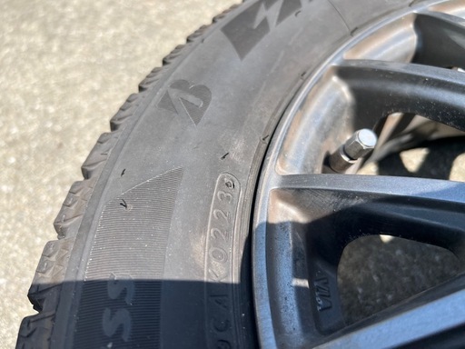 ☆バリ山☆ 2023年製 ブリヂストン ブリザック VRX2   155/65 R13  タイヤ➕ホイールセット