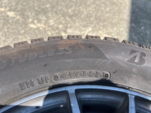 ☆バリ山☆ 2023年製 ブリヂストン ブリザック VRX2   155/65 R13  タイヤ➕ホイールセット