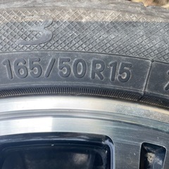 ホンダ　軽自動車用　165/55R 15 4本セットの画像