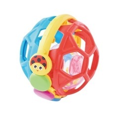 ベビーおもちゃ3点セット（ラトル・ミラー）6ヶ月頃〜 まとめ売りの画像
