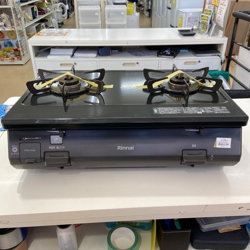 【ドリーム池田店】◎ジモティー割対象品◎Rinnaiリンナイ 都市ガスコンロ RT64-2H6S-L 2022年製 【47666】