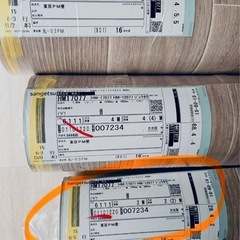 ⑨【バラ売り】　2メートル　サンゲツ　クッションフロア  ホワイトチェスナット【HM-17077】 の画像