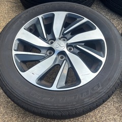 215/60R17 三菱RVR 純正ホイール ブリヂストン 4本の画像