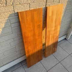 テレビ台などに　DIY 板　2枚　セットの画像