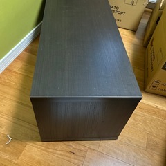 【無料】テレビ台・ローボード（ブラック）の画像