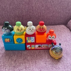 アンパンマンのおもちゃセットの画像