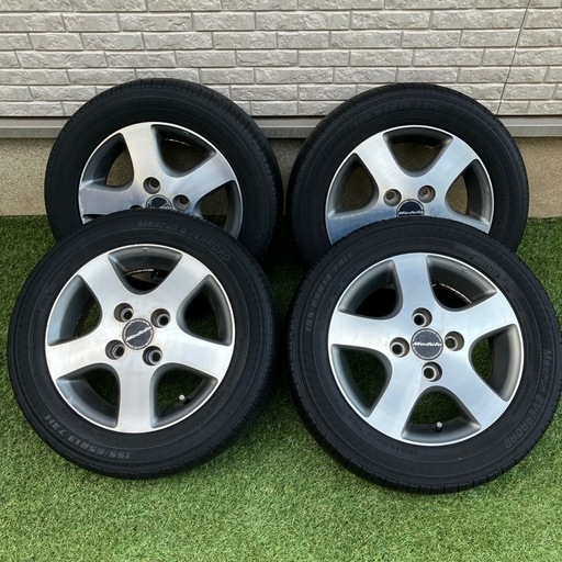 【値下げしました】軽自動車用ホイール&タイヤ155/65R13