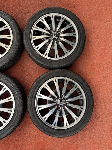 N-BOX カスタム 純正 ホイール 165/55R15　2024年製タイヤ