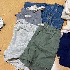 保育園服などに女の子90サイズ春夏服の画像