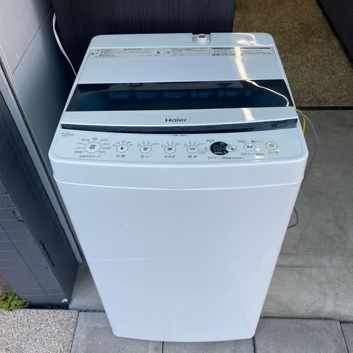 ハイアール　洗濯機　JW-C55D 5.5kg  白　ホワイト　