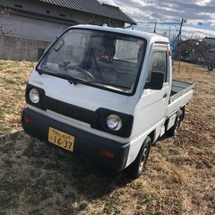 旧車　スズキキャリー　DB51T 4速　4wd パワステなし　クーラー故障の画像