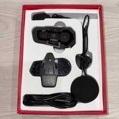 ソロツーリングなどにいかがでしょうか。
バイク用インカム　の画像