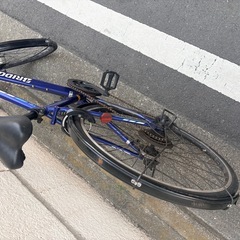 【購入者募集中】ブリヂストン TB1 青 27インチ　27インチ外装7段変速の画像