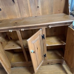 お値段少しなら相談可能😊カントリー家具🎀ペンシルベニアハッチ！カップボードの画像