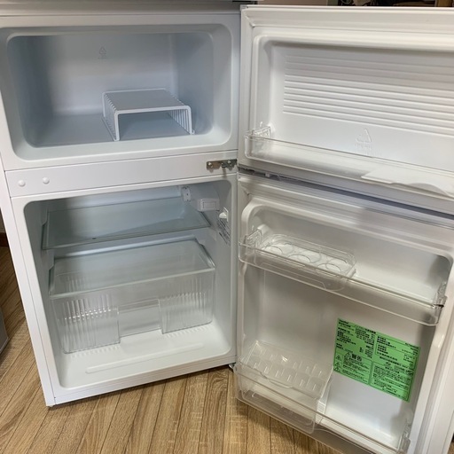 comfee 2ドア冷蔵庫 90L 2024年製美品 RCT90WH/E