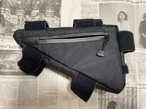 フェアウェザー　コーナーバッグ　ステムバッグ X-PAC 黒　BLUE LUG 