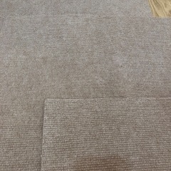 サンコー　タイルマット トイレ下敷きマット 60cm x 90cm ベージュ　4枚の画像