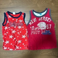 キッズ タンクトップ 2枚セット DADDY ON DADDY、...