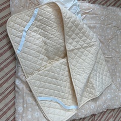 ベビー布団、カバーセット　日本製　オーガニックコットン　ダブルガーゼの画像
