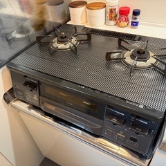 【Rinnaiプロパン用ガスコンロ　グリル付き】の画像