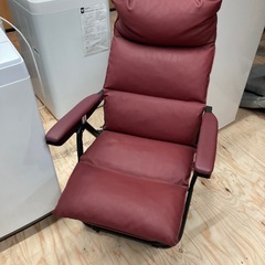 1人掛けソファ　リクライニングチェア　チェアー　革　レザー　　調整可能　可変式の画像