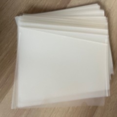 とじ込みバインダーとクリアファイルの画像