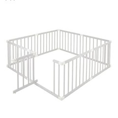 【KATOJI】　カトージ　ベビーサークル　木製　扉付きの画像