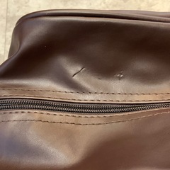 スクバ　スクールバッグ　ブラウン　茶色の画像