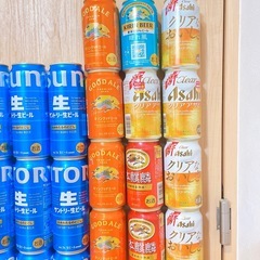 【取引中・譲り先決まっています】ビール・ノンアルビール含めて35本まとめの画像