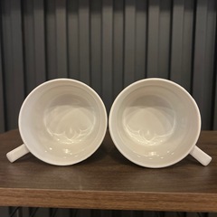 ディズニー ミッキー レトロ風マグカップ 2個セットの画像